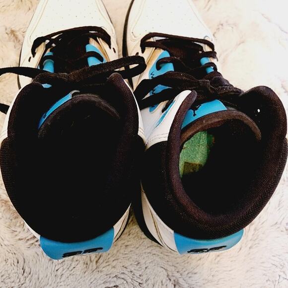 NIKE AIR JORDAN 1 FLIGHT 23 BLUE/BLACK ATHLETIC SHOES SIZE 11 - Picture 9 of 14